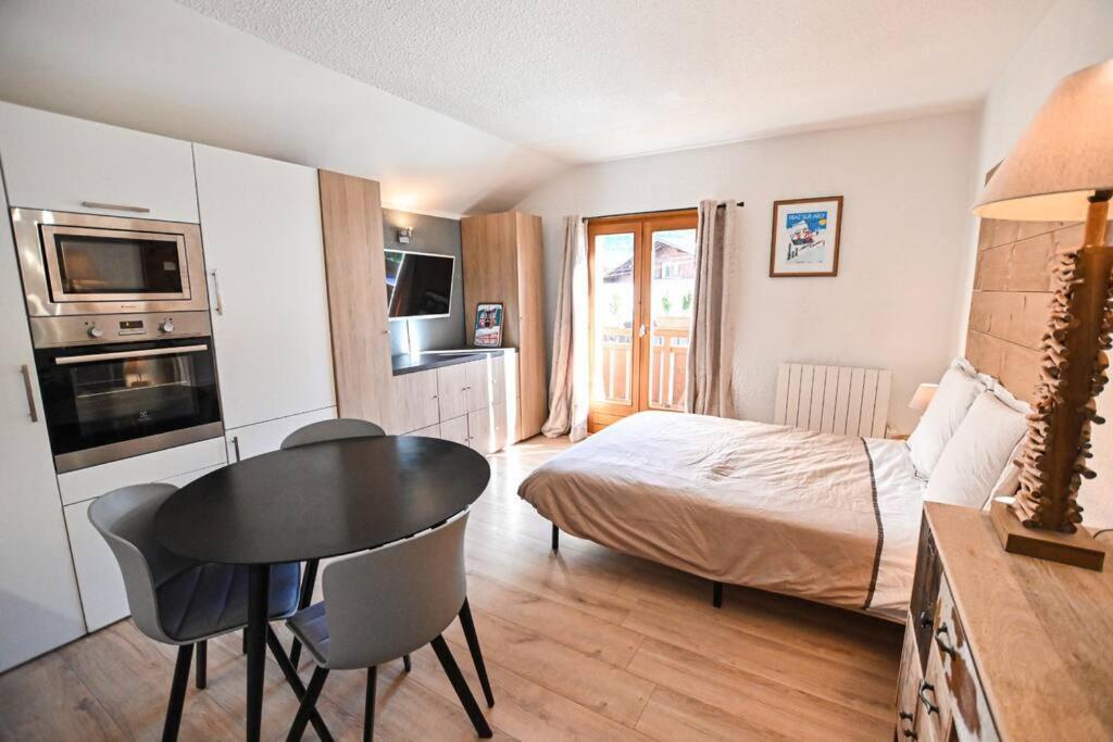 Ferienwohnung Le Balcon Des Neiges Praz-sur-Arly Exterior foto