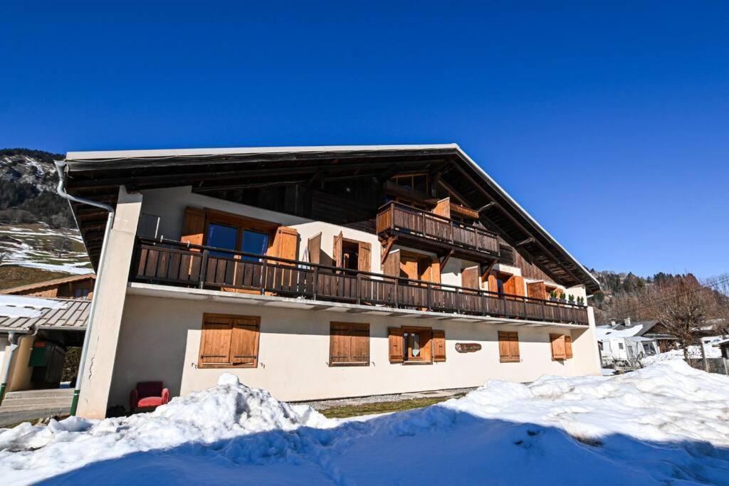 Ferienwohnung Le Balcon Des Neiges Praz-sur-Arly Exterior foto